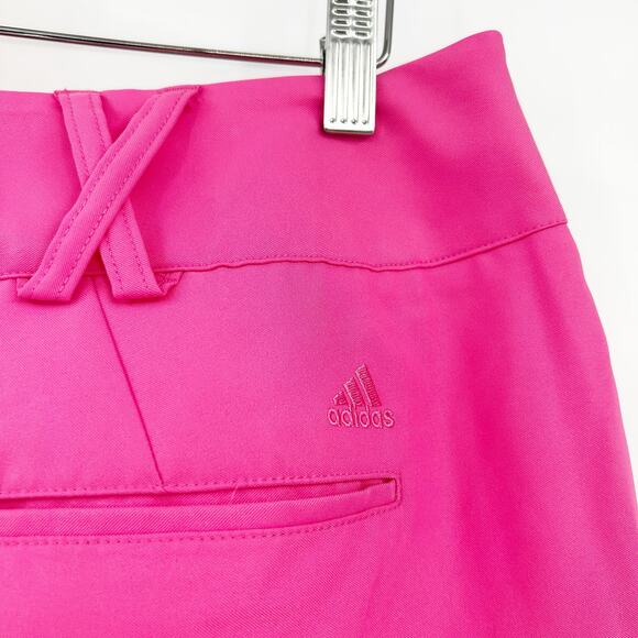 Adidas Womens Climalite Stretch Novelty Athleisure Active Golf Shorts Size 16‎ - Picture 6 of 9